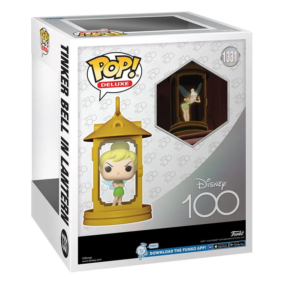 Disney's 100th Anniversary POP! Deluxe Vinyl Figure Peter Pan- Tink Trapped 9 cm termékfotó