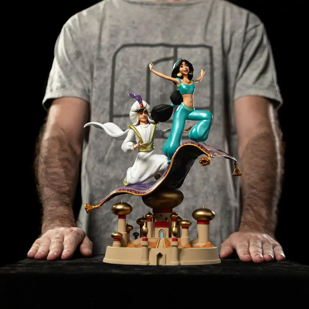 Disney Scale Statue 1/10 Aladdin and Yasmine 30 cm termékfotó