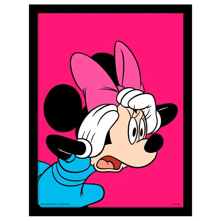 Disney Shocked Minnie framed product photo