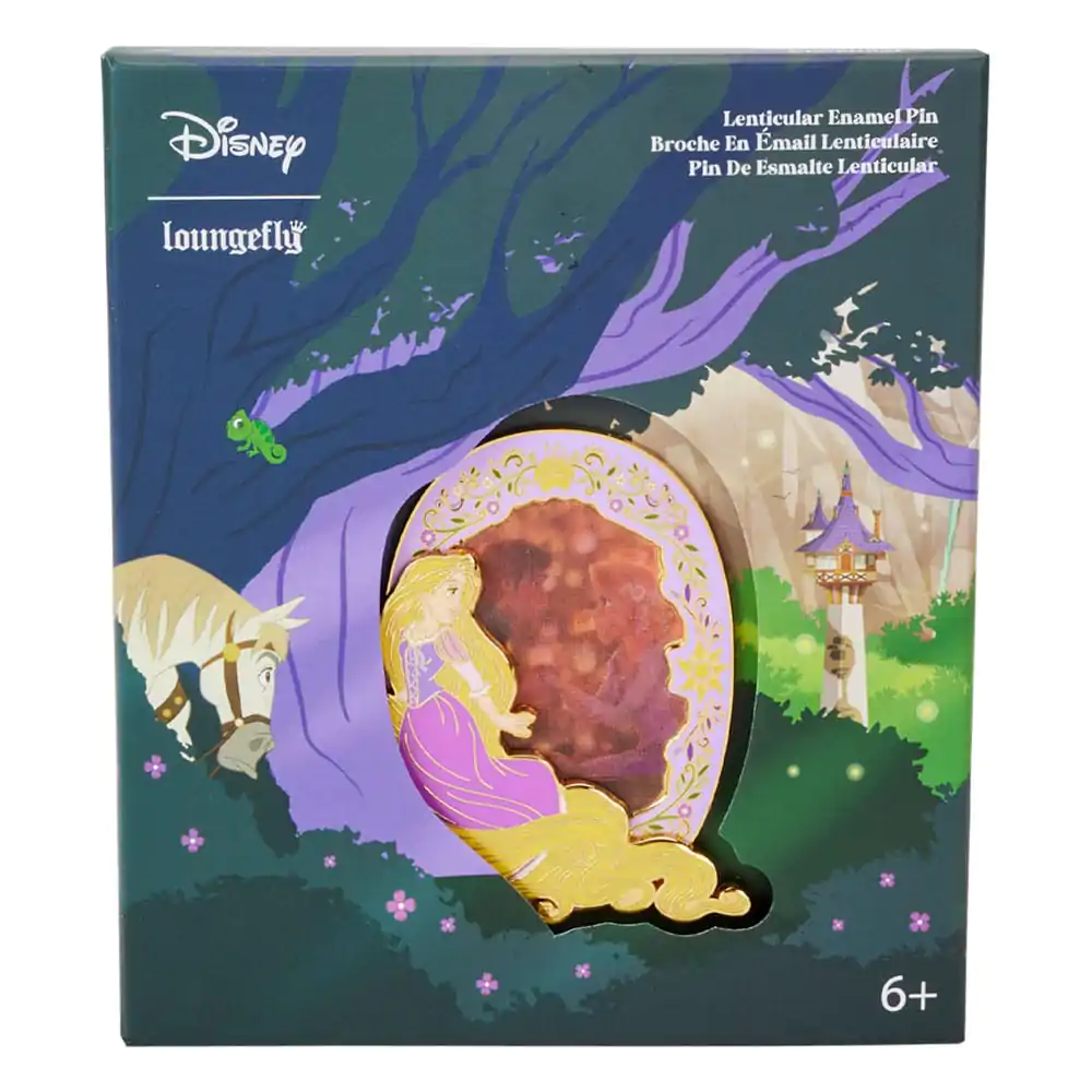 Disney by Loungefly Sliding Enamel Pin Princess Rapunzel Limited Edition 8 cm product photo