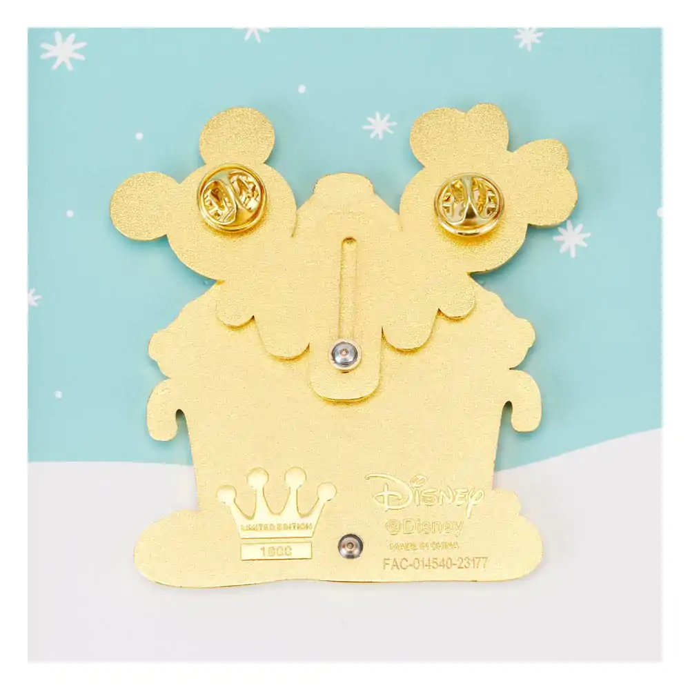 Disney by Loungefly Sliding Enamel Pin Mickey &amp; Friends Gingerbread Pluto House Limited Edition 8 cm product photo