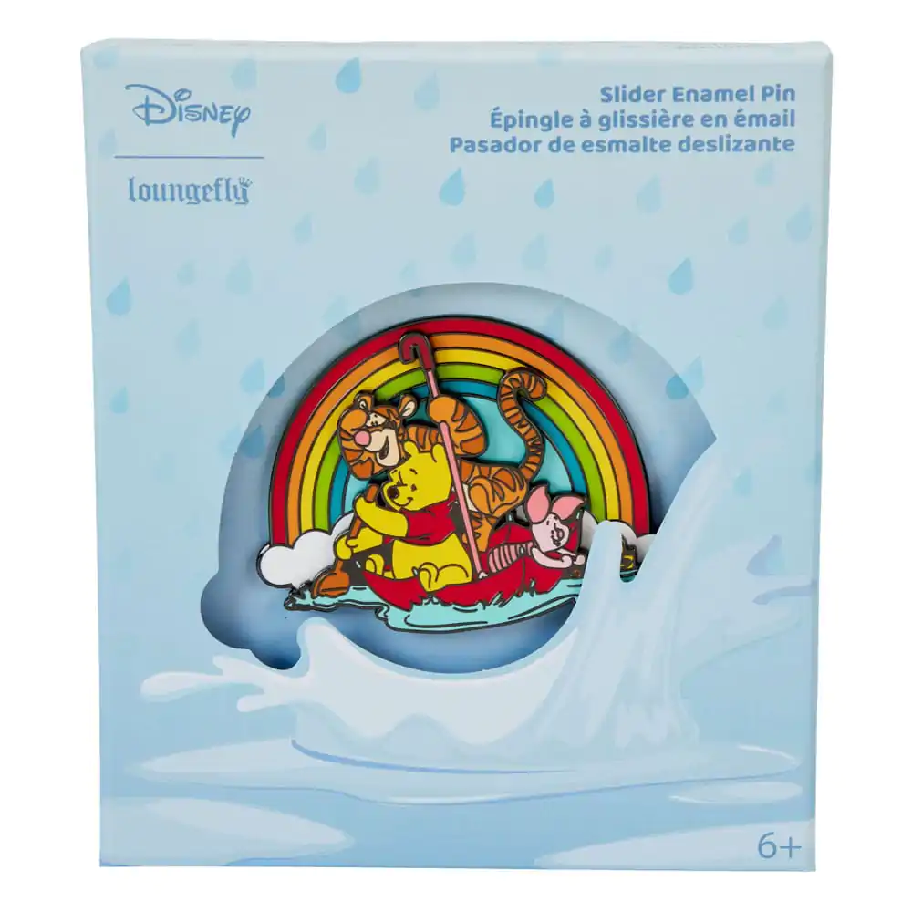 Disney by Loungefly Sliding Enamel Pin Winnie the Pooh Rainy Day Limited Edition 8 cm product photo