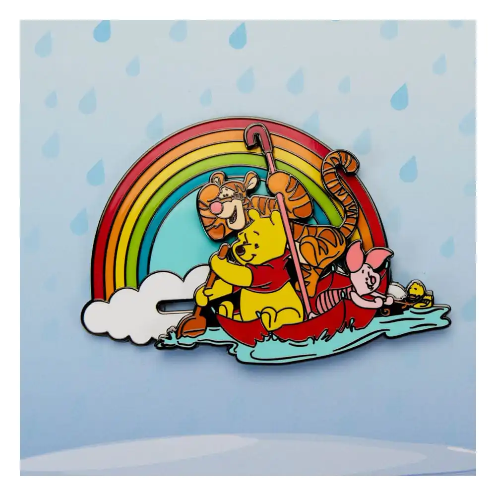 Disney by Loungefly Sliding Enamel Pin Winnie the Pooh Rainy Day Limited Edition 8 cm product photo