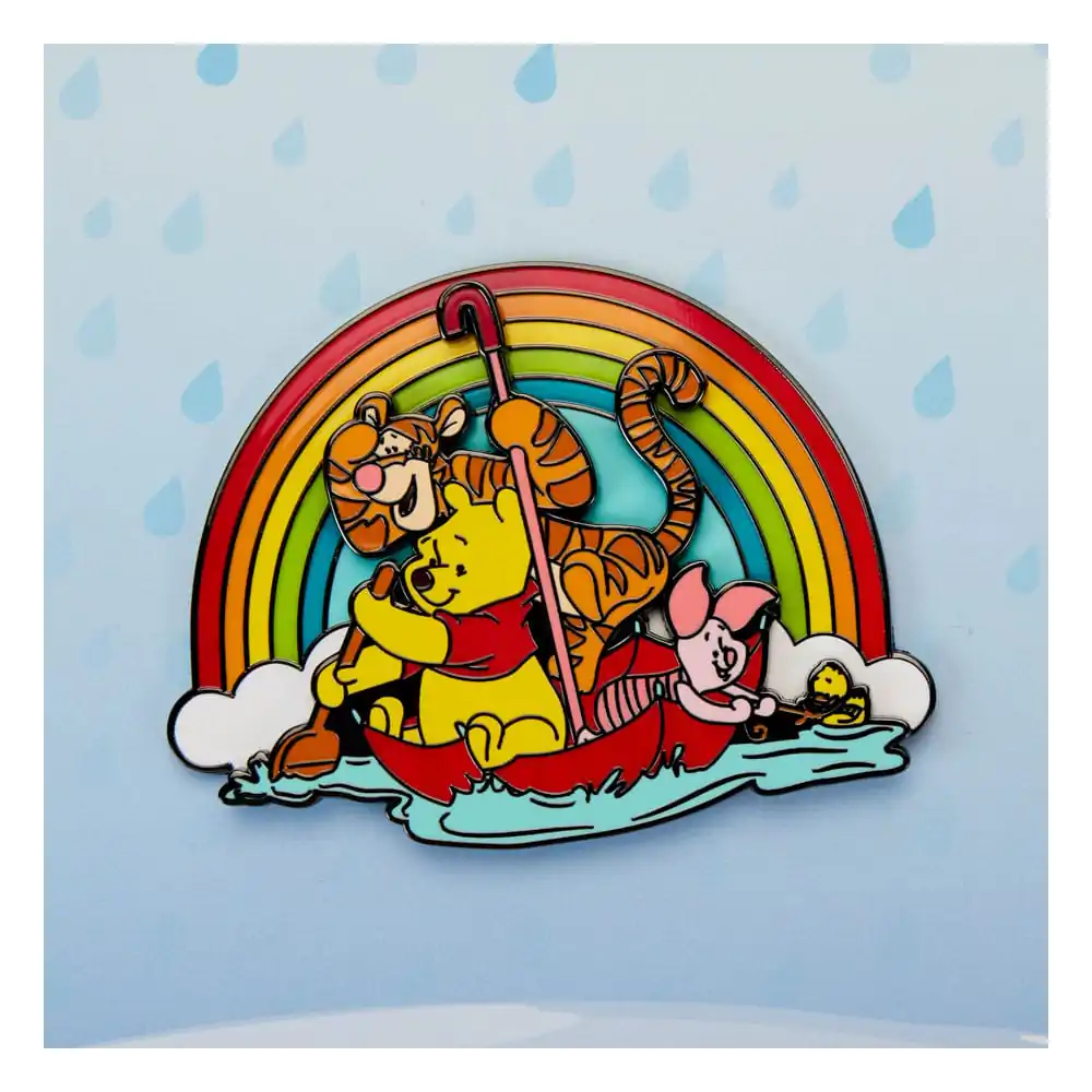 Disney by Loungefly Sliding Enamel Pin Winnie the Pooh Rainy Day Limited Edition 8 cm product photo