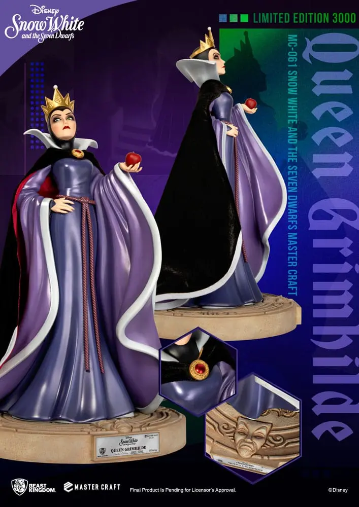 Disney Snow White and the Seven Dwarfs Master Craft Statue Queen Grimhilde 41 cm termékfotó