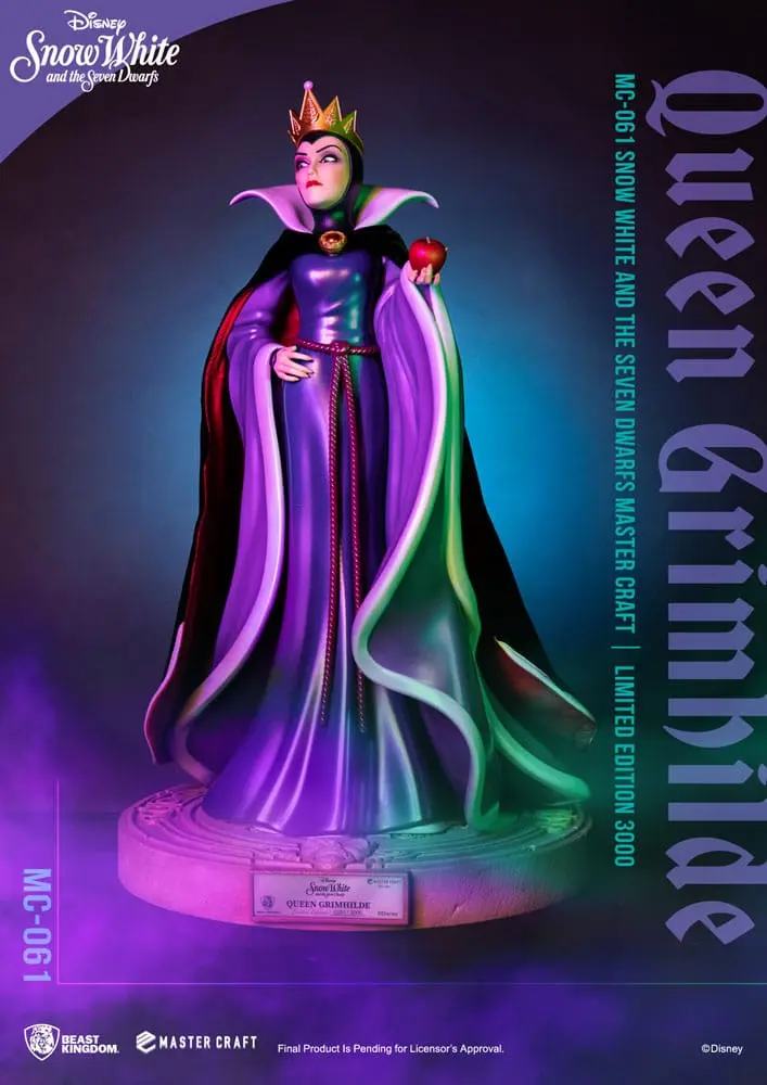 Disney Snow White and the Seven Dwarfs Master Craft Statue Queen Grimhilde 41 cm termékfotó