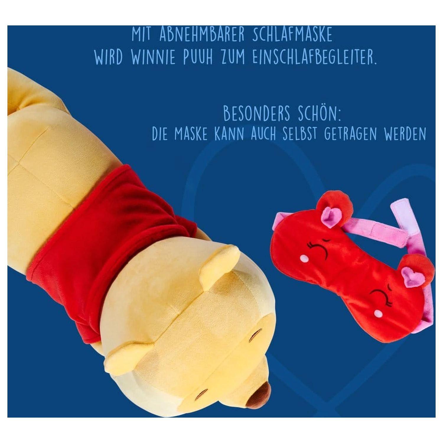 Disney Snuglets Wellbeing Heavy Plush Figure Winnie the Pooh 40 cm product photo