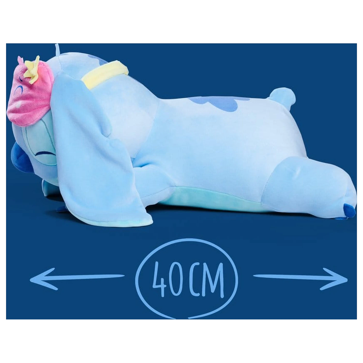 Disney Snuglets Wellbeing Heavy Plush Figure Stitch 40 cm product photo