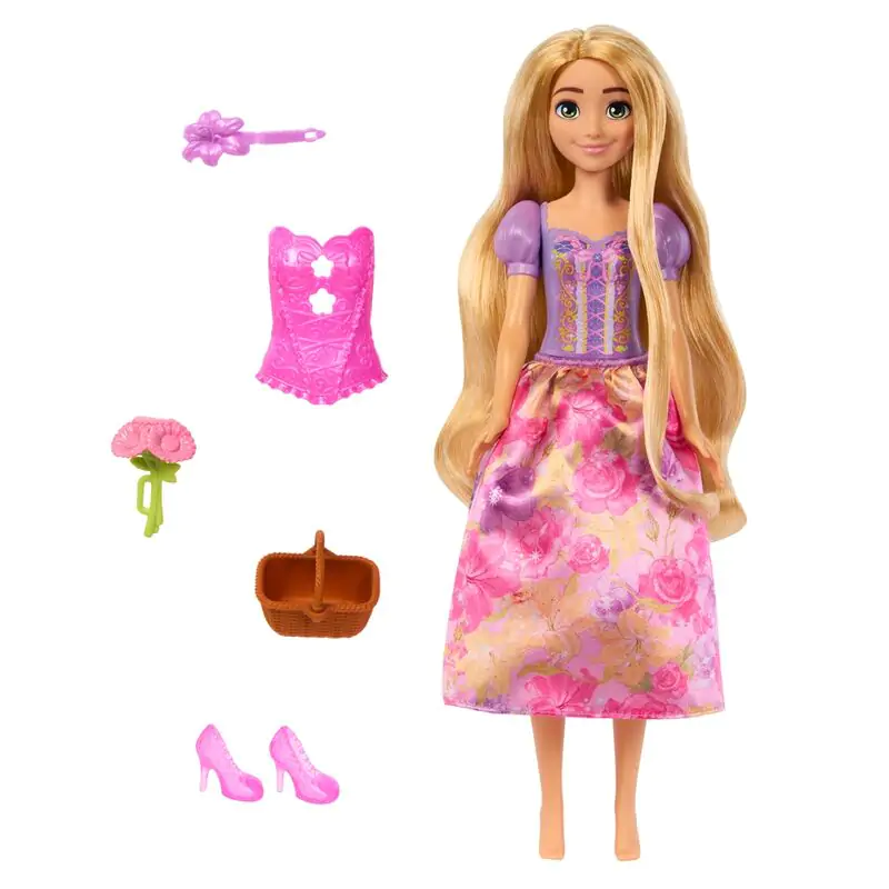 Disney Spin Reveal Rapunzel doll product photo