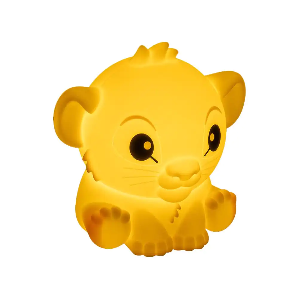 Disney Squishy Glo Silicon Light The Lion King Simba 15 cm product photo