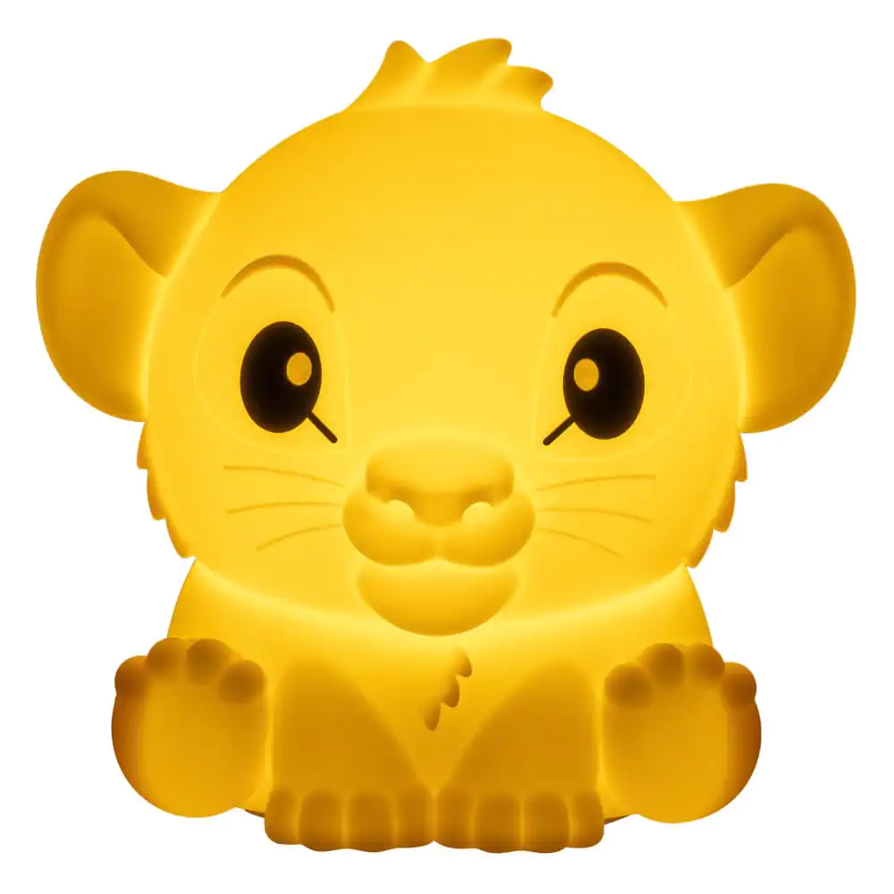 Disney Squishy Glo Silicon Light The Lion King Simba 15 cm product photo