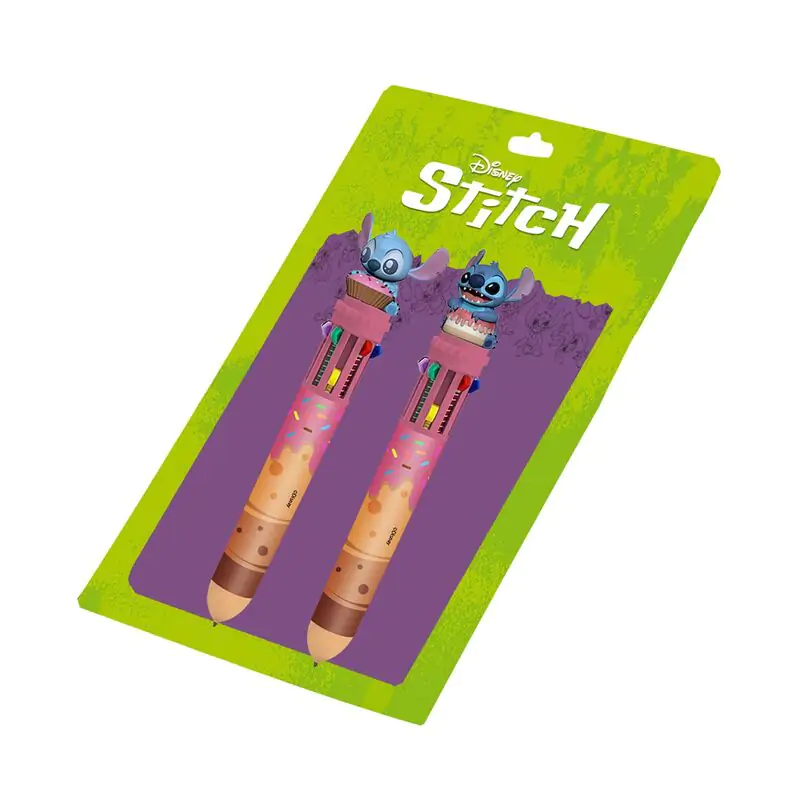 Disney Stitch pack 2 pens 10 colours termékfotó