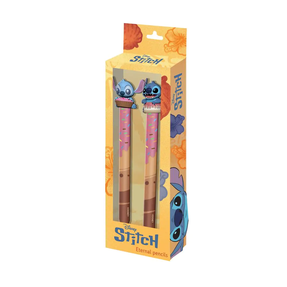 Disney Stitch pack 2 pencils product photo