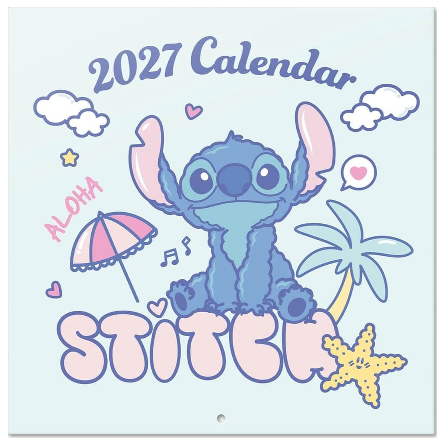 Disney Stitch 2027 Wall Calendar 30 x 30 cm product photo