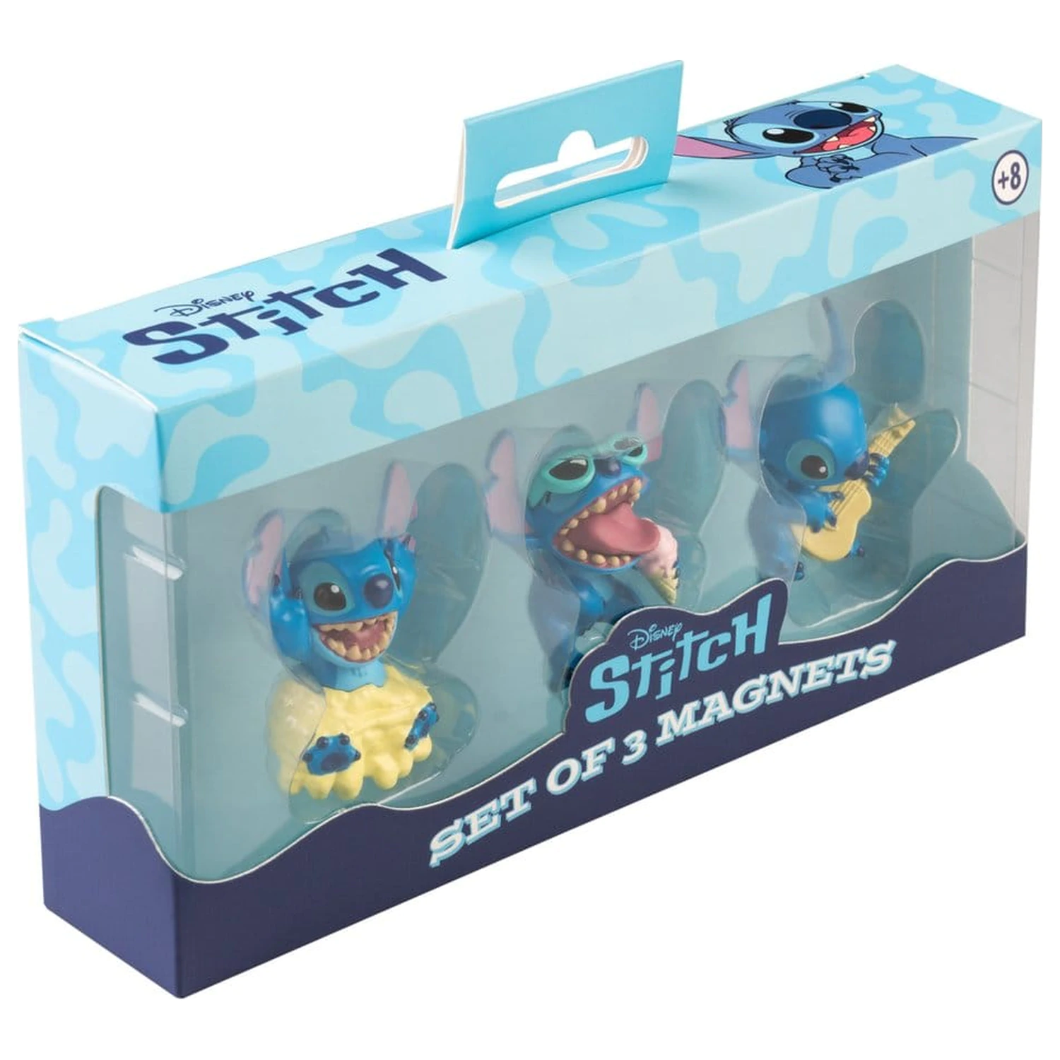 Disney Stitch Set 3 3D magnets product photo