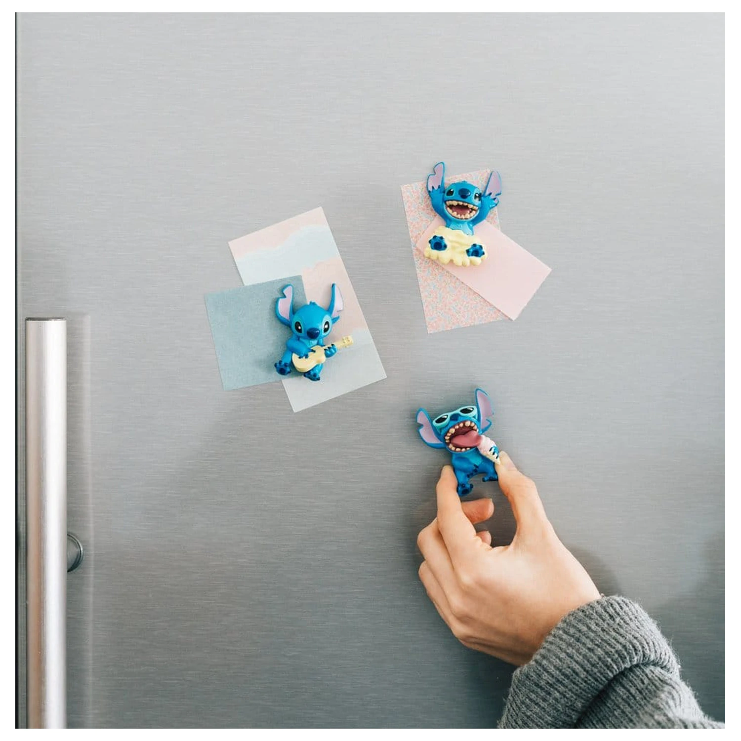 Disney Stitch Set 3 3D magnets product photo