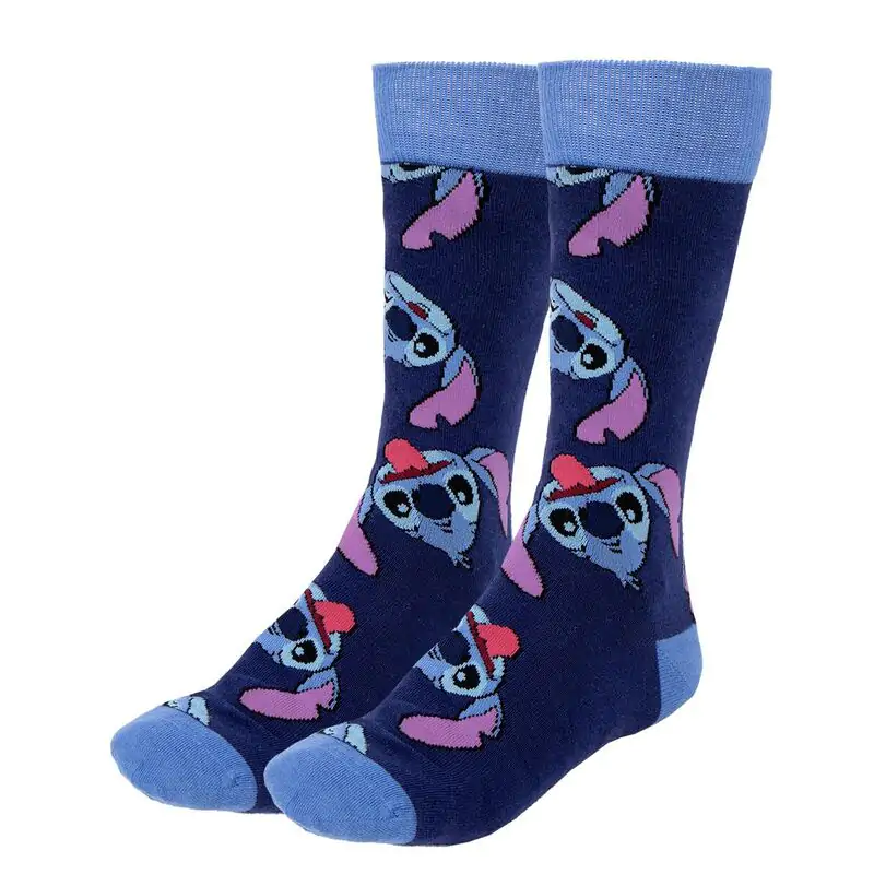 Disney Stitch Pack of 3 adult socks termékfotó