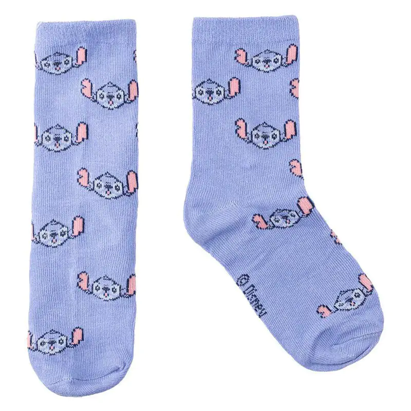 Disney Stitch pack 3 children's/women's socks termékfotó