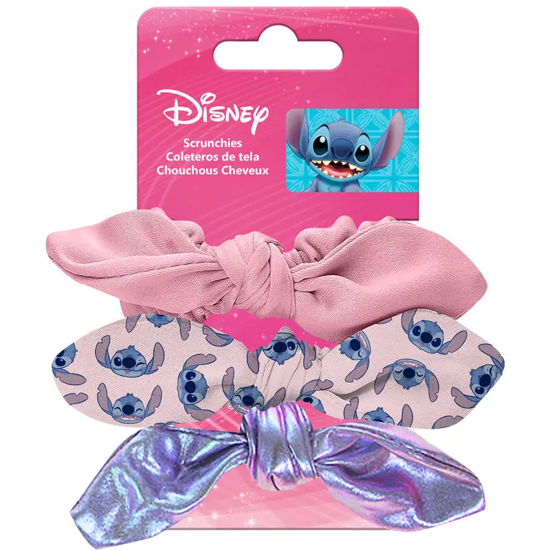 Disney Stitch set 3 scrunchie termékfotó