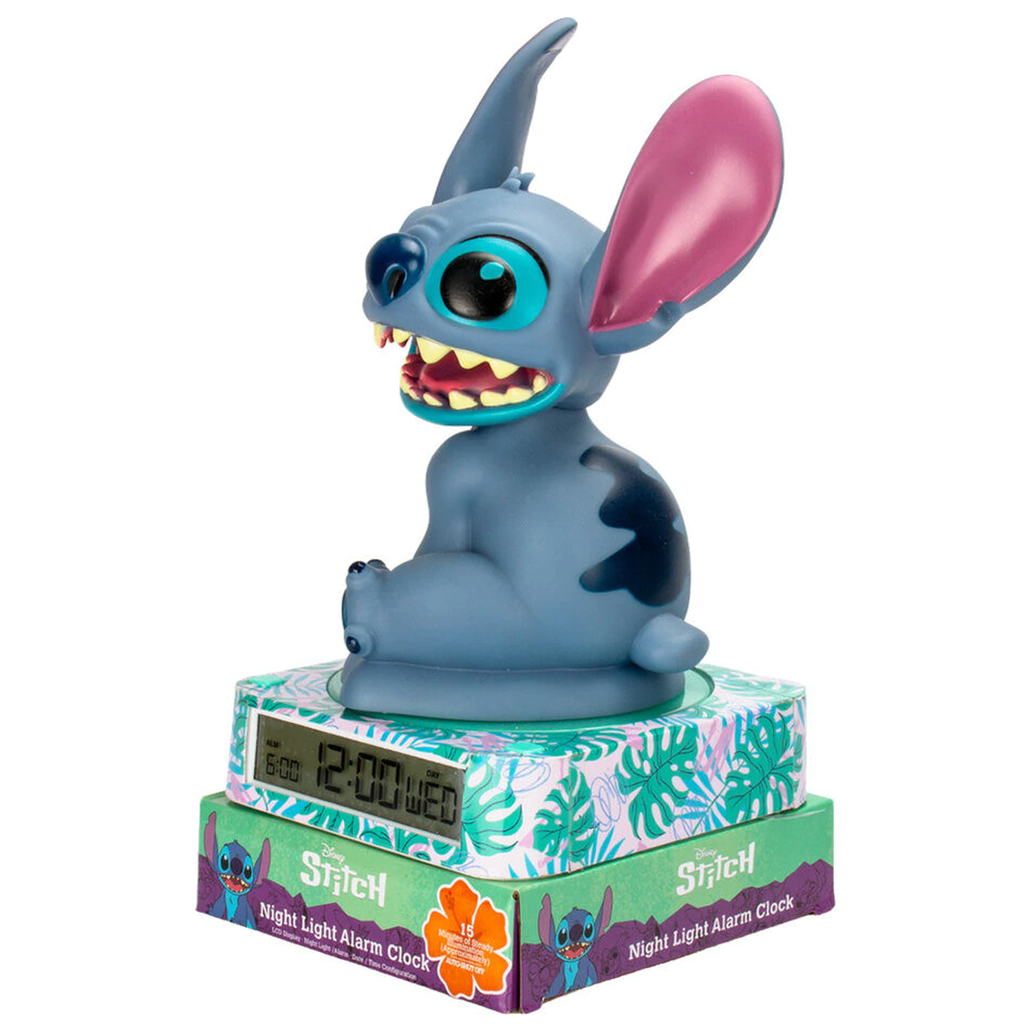 Disney Stitch 3D lamp with alarm product photo