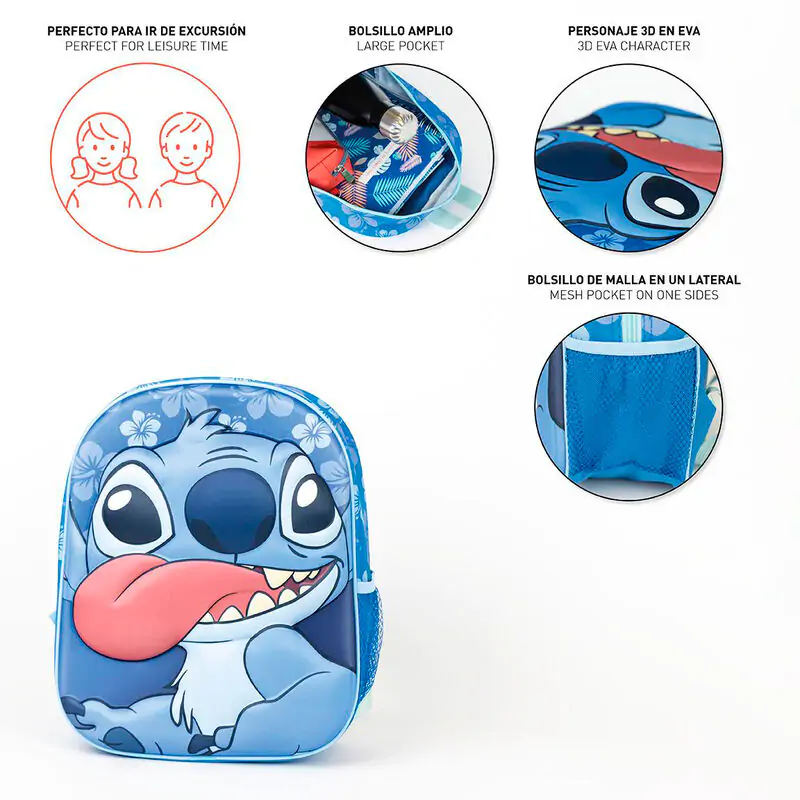 Disney Stitch 3D backpack 31cm termékfotó