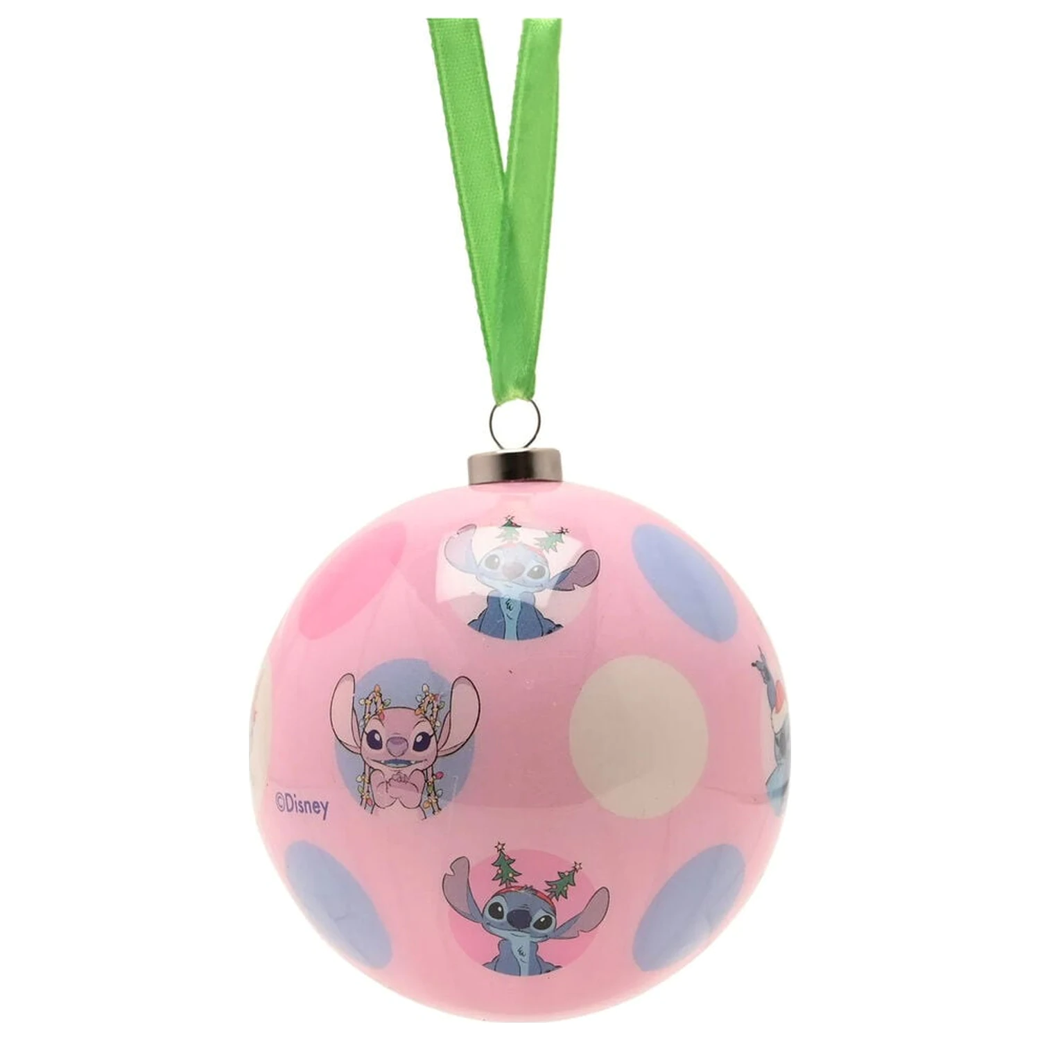 Disney Stitch Set of 4 Christmas baubles product photo