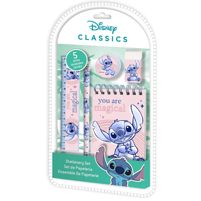 Disney Stitch stationery set 5pcs product photo