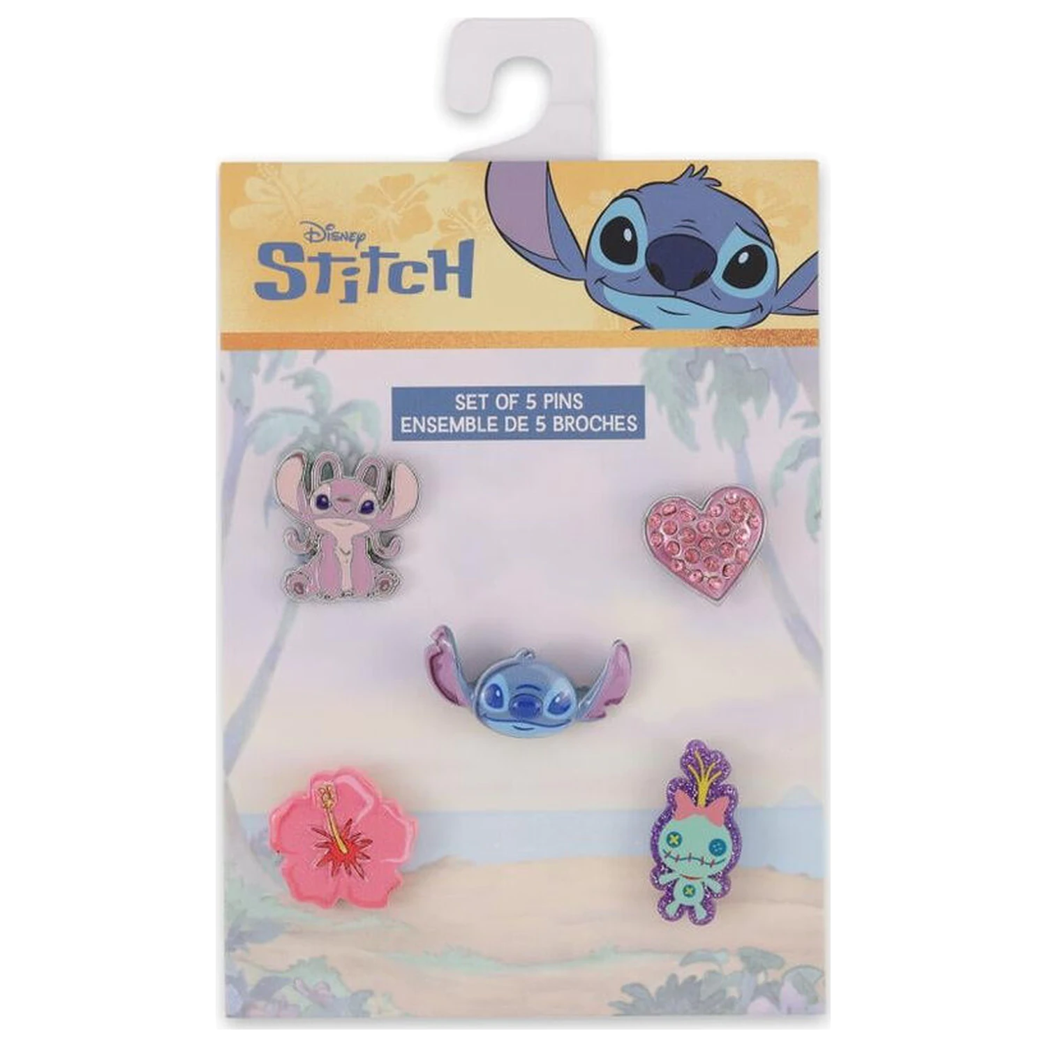 Disney Stitch 5 pin set product photo
