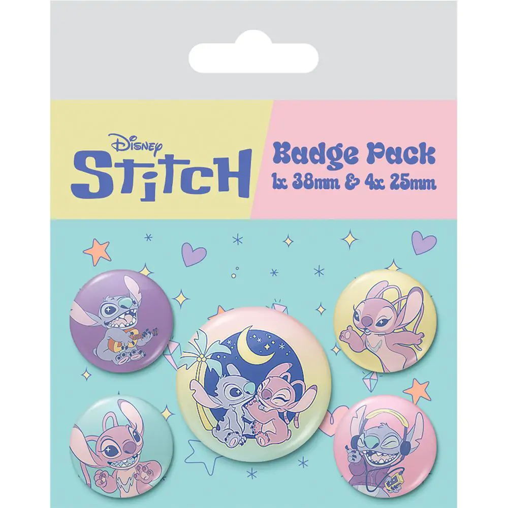 Disney Stitch set 5 pins product photo