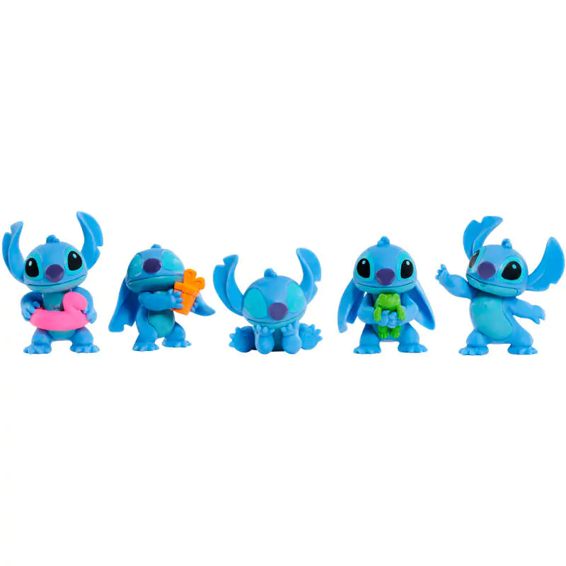 Disney Stitch set 5 figures product photo