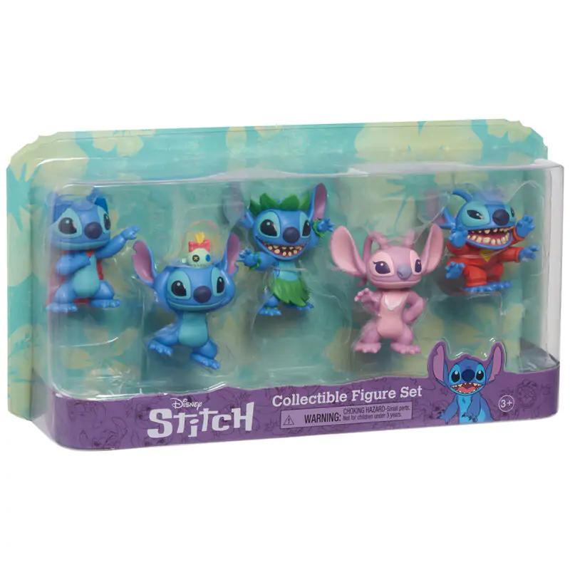 Disney Stitch pack 5 figures 7cm termékfotó