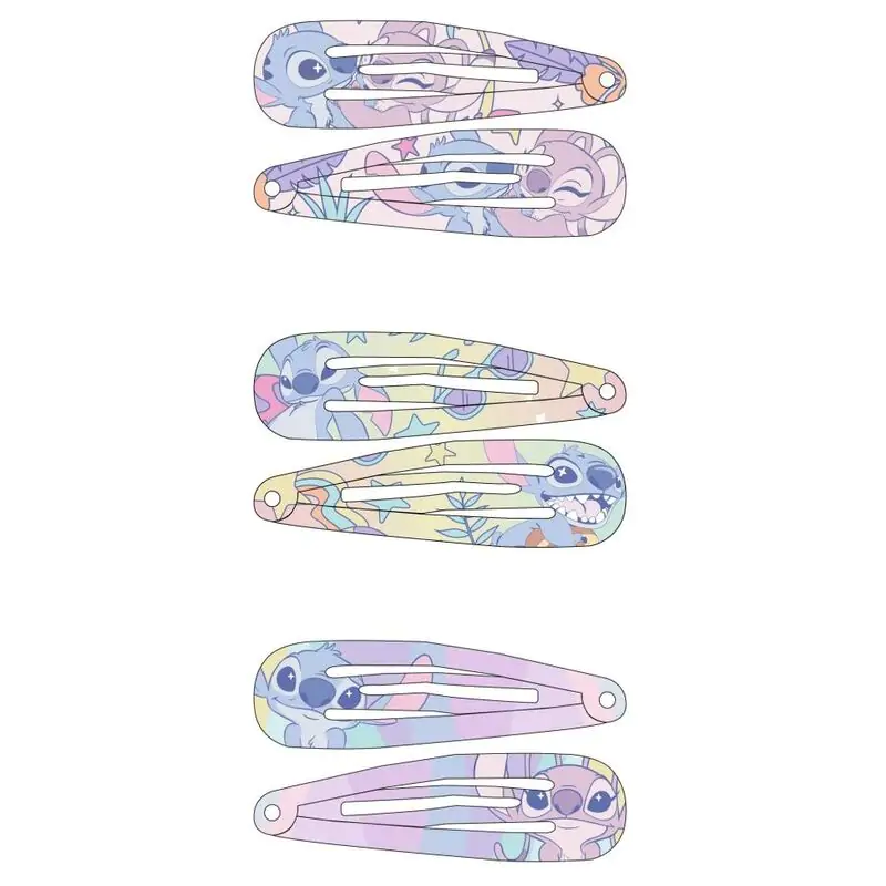 Disney Stitch blister pack 6 hairpins product photo