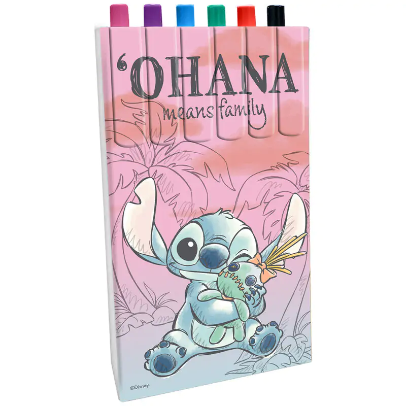 Disney Stitch blister 6 pens product photo