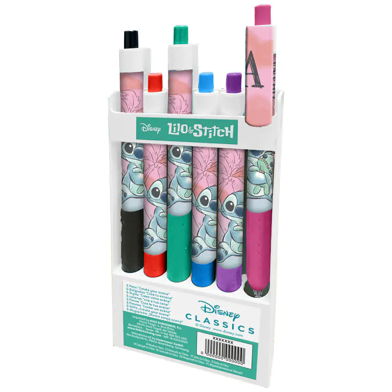 Disney Stitch blister 6 pens termékfotó