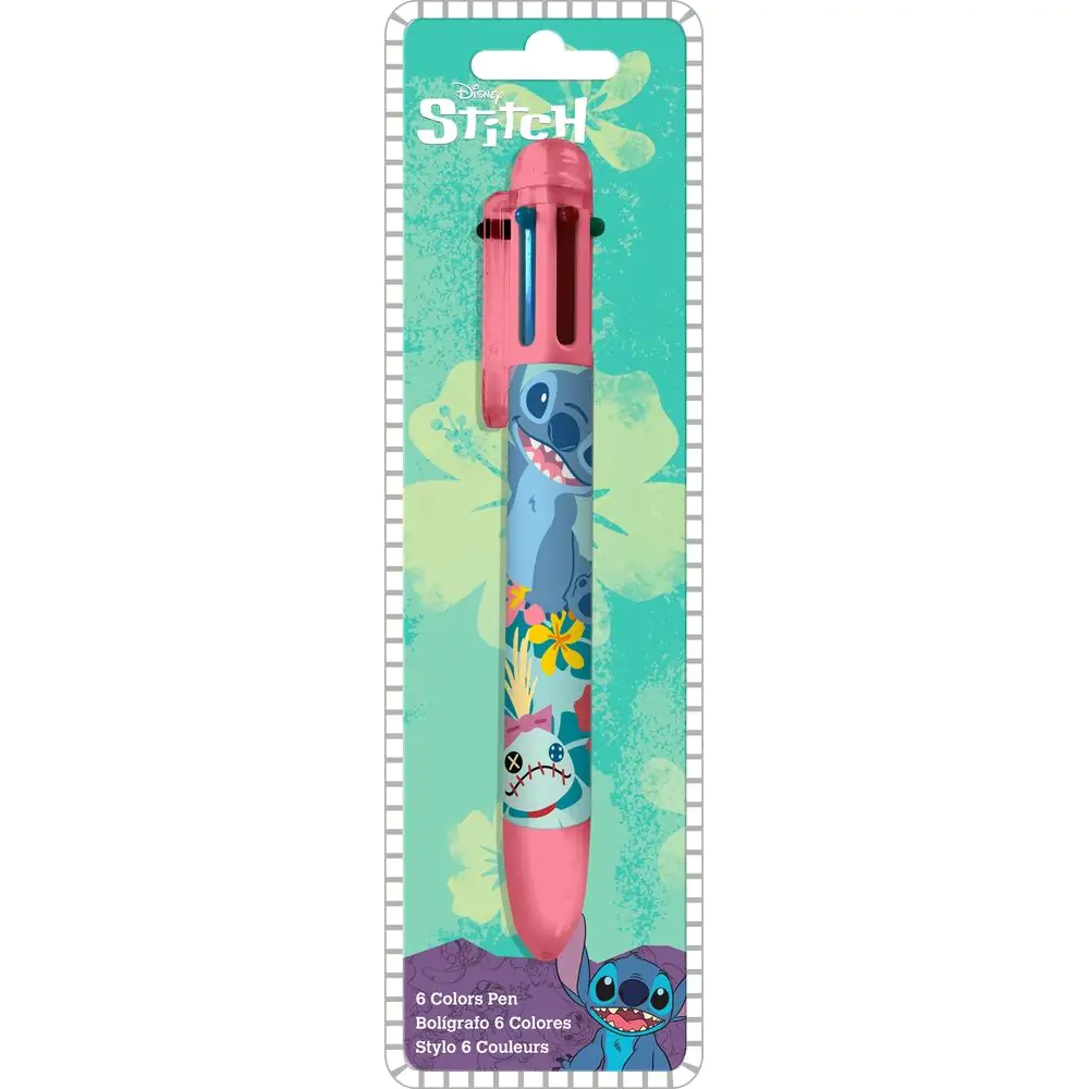 Disney Stitch Pen 6 colours product photo
