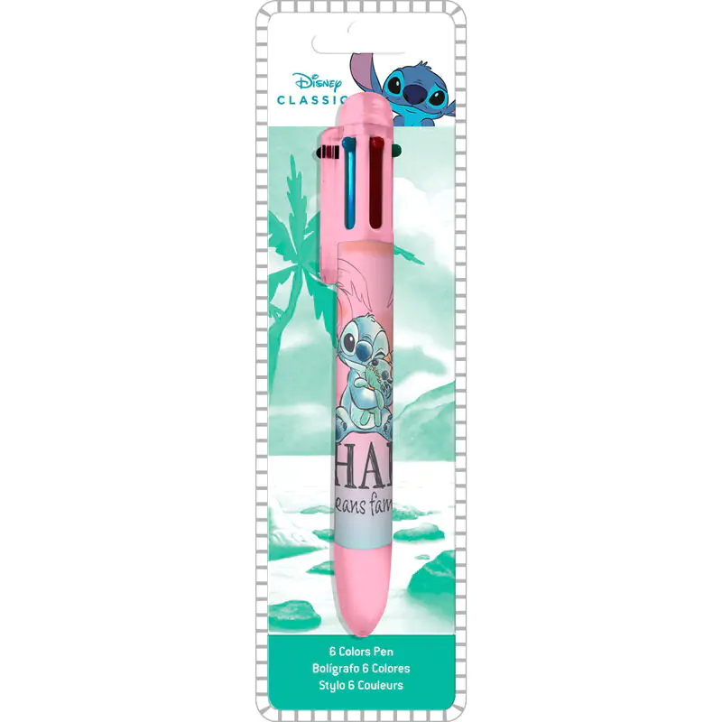 Disney Stitch 6 color pen product photo