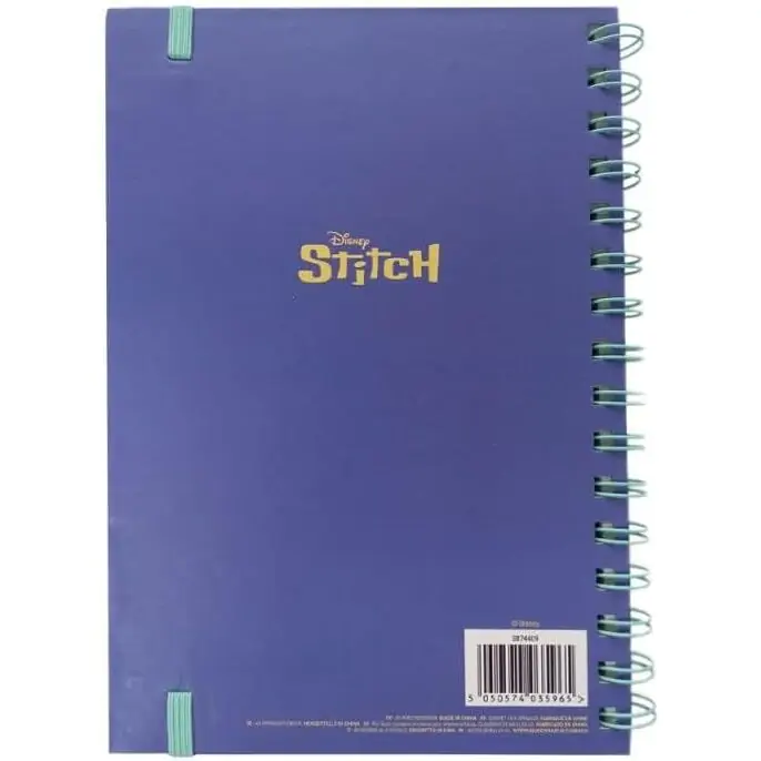 Disney Stitch A5 notebook product photo