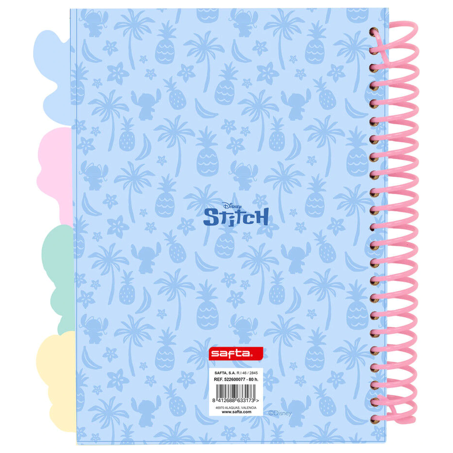 Disney Stitch A5 notebook product photo