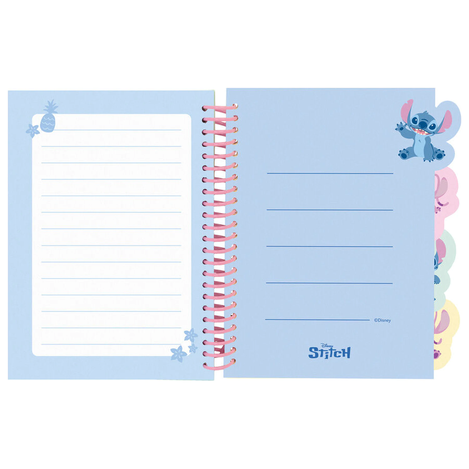 Disney Stitch A5 notebook product photo