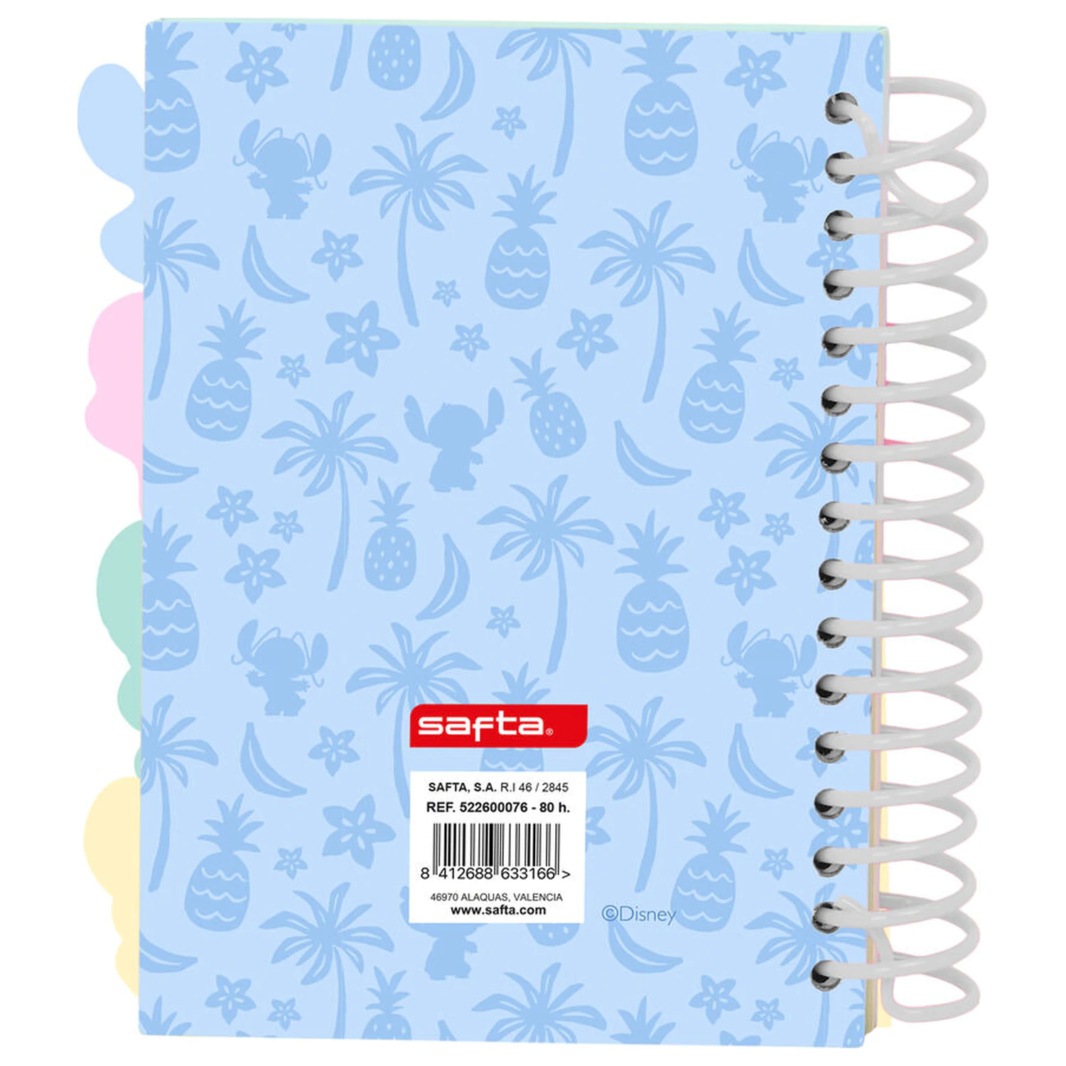 Disney Stitch A6 notebook product photo