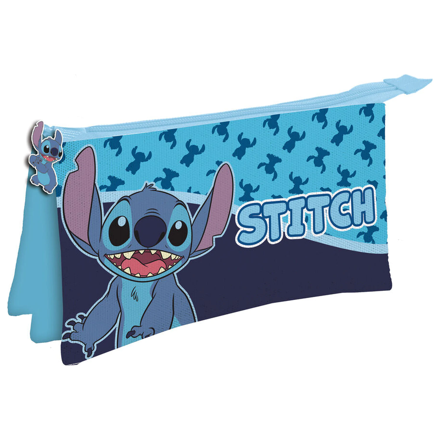 Disney Stitch Abstract triple pencil case product photo