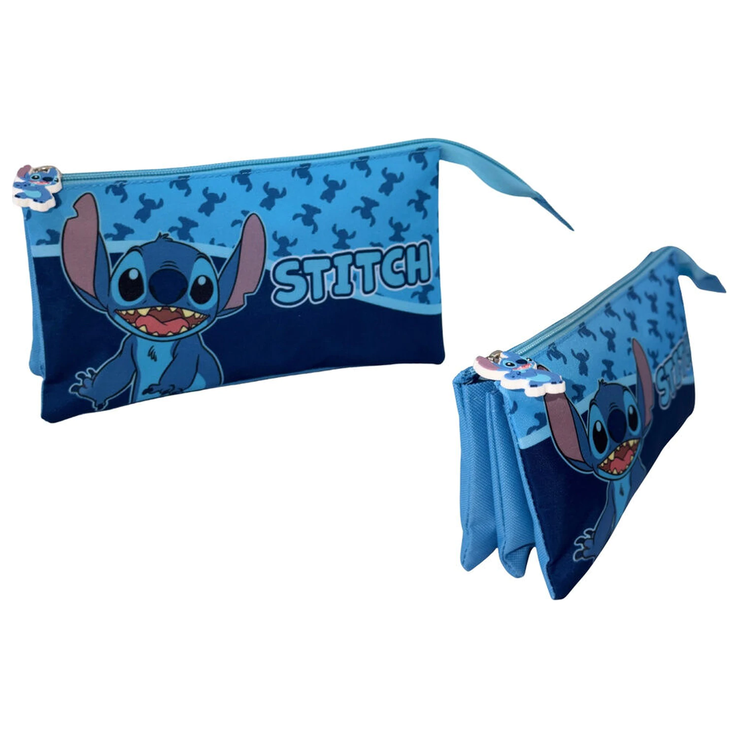 Disney Stitch Abstract triple pencil case product photo