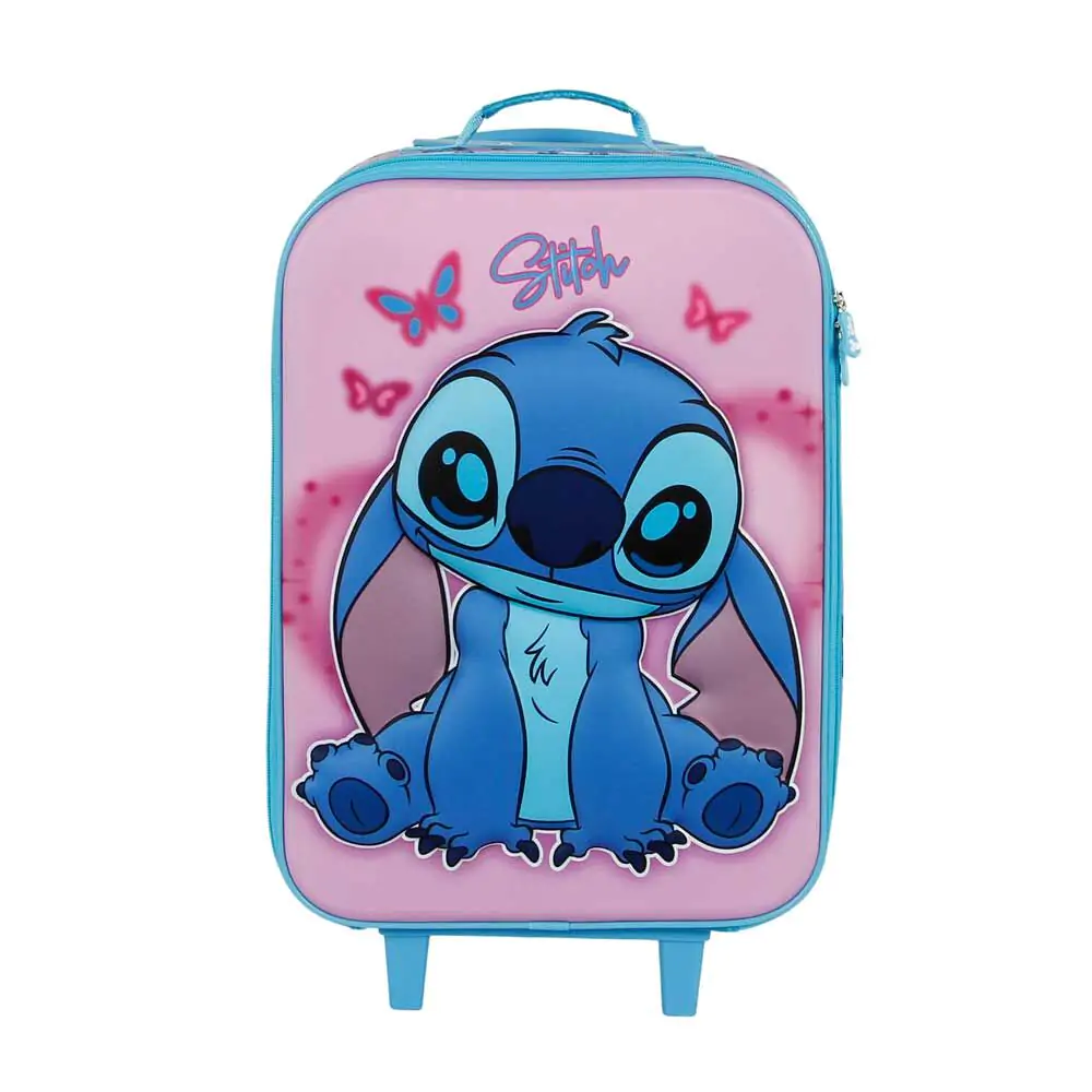 Disney Stitch Adorable 3D trolley suitcase termékfotó