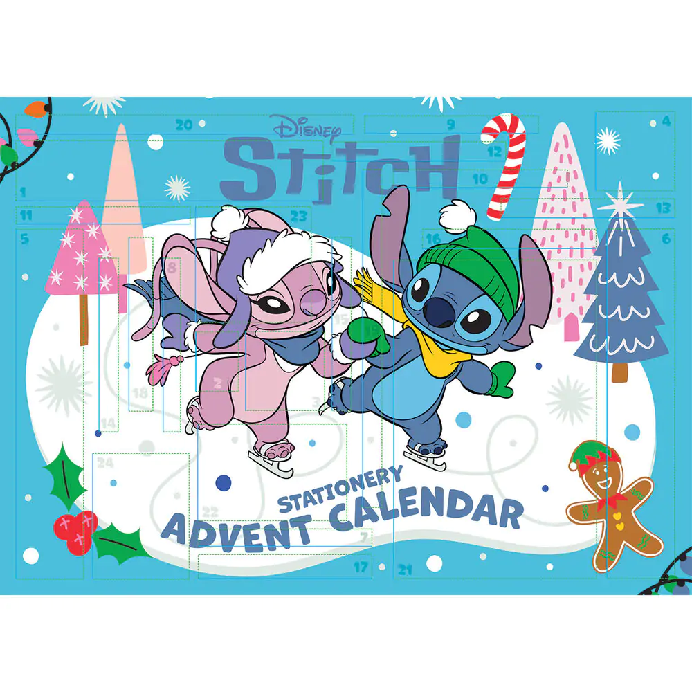 Disney Stitch advent calendar product photo