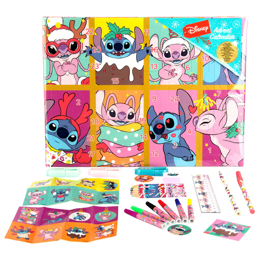 Disney Stitch advent calendar product photo