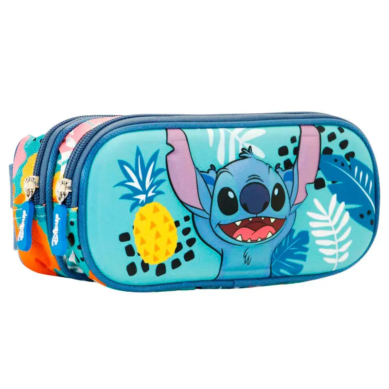 Disney Stitch Alien double 3D pencil case product photo