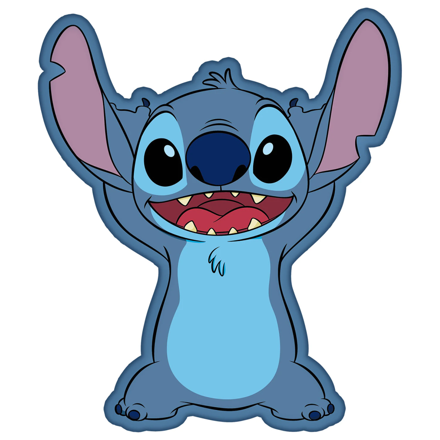 Disney Stitch Alien Shaped Pillow, Decorative Pillow product photo