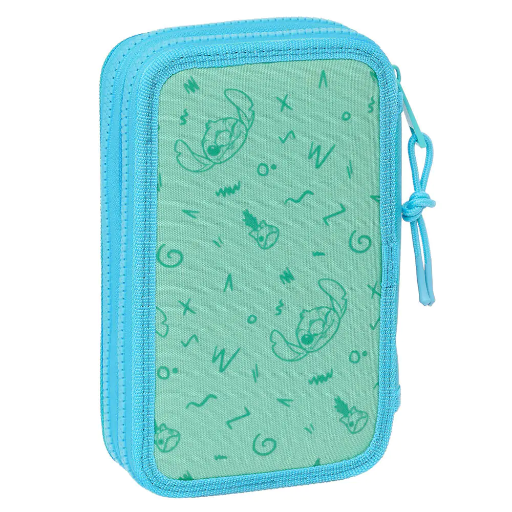 Disney Stitch Aloha double pencil case 28pcs termékfotó