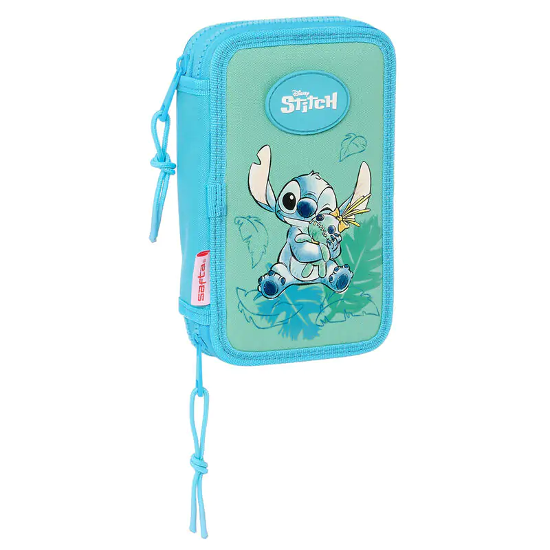 Disney Stitch Aloha double pencil case 28pcs product photo