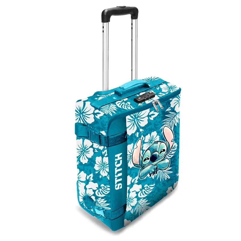 Disney Stitch Aloha foldable trolley suitcase 55cm termékfotó